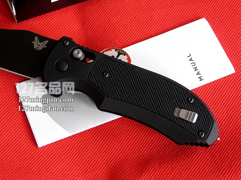 美国Benchmade 蝴蝶9170BK 军用测跳版 救援刀