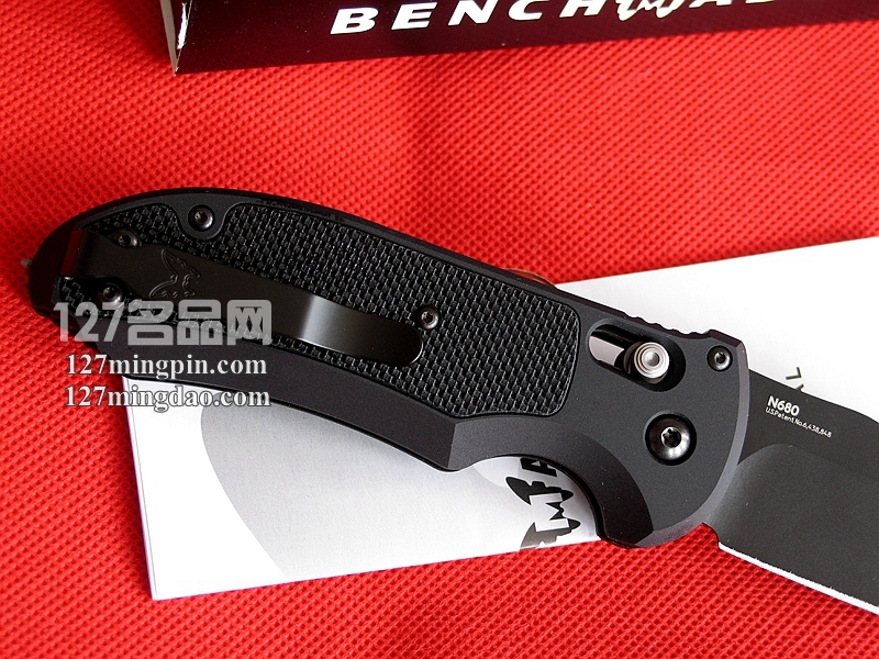 美国Benchmade 蝴蝶9170BK 军用测跳版 救援刀