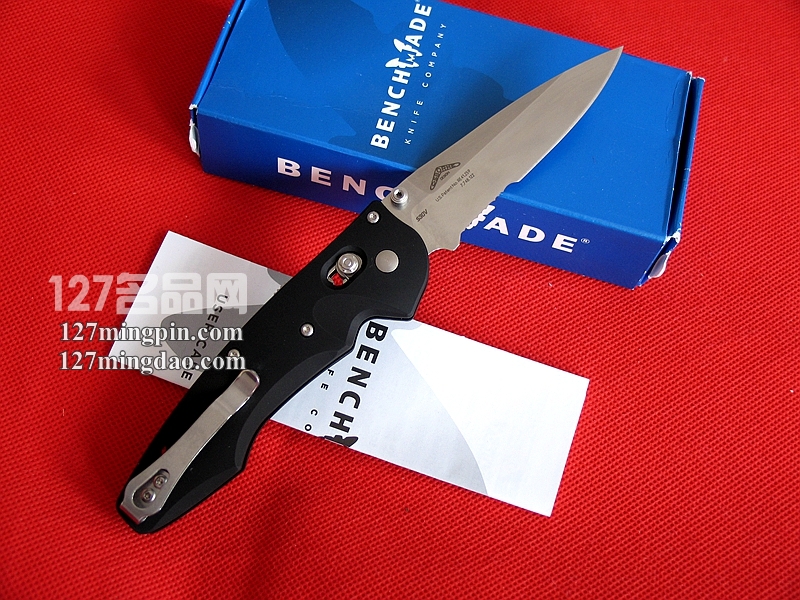 Benchmade 美国蝴蝶 477S使者 半齿助力测跳版 快开刀