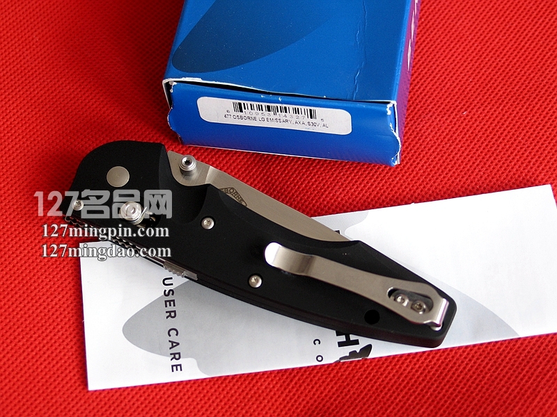 Benchmade 美国蝴蝶 477S使者 半齿助力测跳版 快开刀