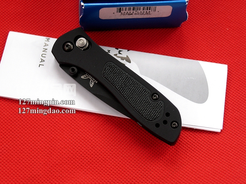 美国蝴蝶Benchmade 707BK 全刃折刀  