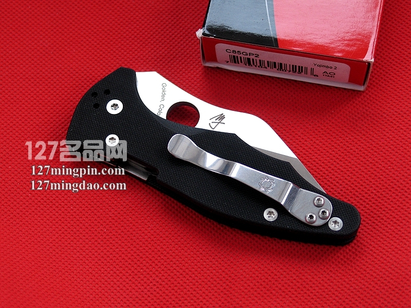 美国SPYDERCO 蜘蛛C85GP2 保镖2代 