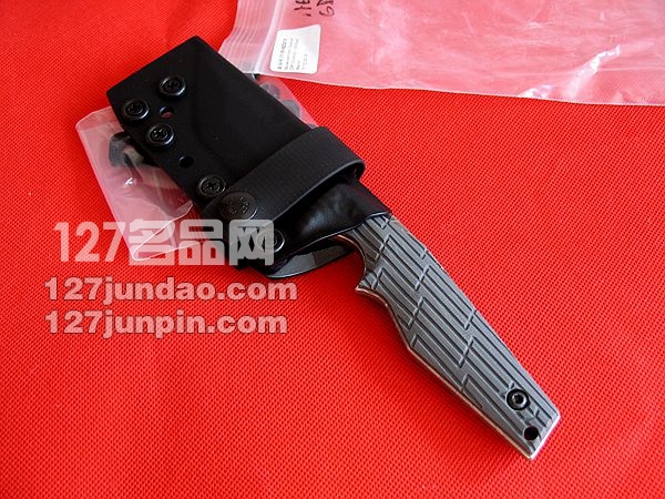 美国 Bawidamann炮手 DP蚀刻手工订制版靴刀 