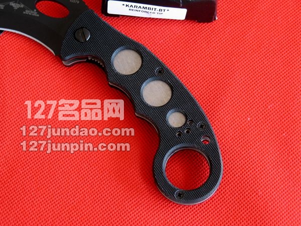 爱默森Emerson 爱莫生Karambit BT 虎爪格斗折刀 