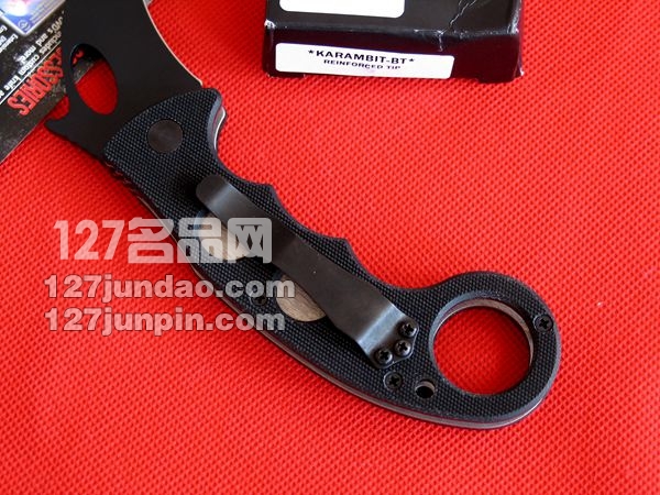 爱默森Emerson 爱莫生Karambit BT 虎爪格斗折刀 