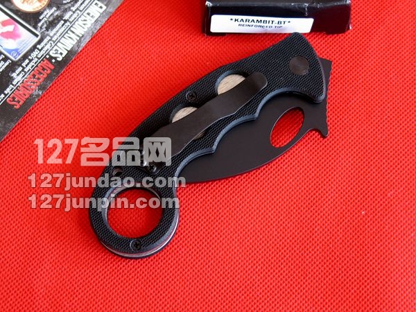 爱默森Emerson 爱莫生Karambit BT 虎爪格斗折刀 