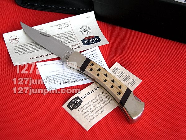 美国BUCK 巴克BUCK 110TNSLE 限量定制版折刀 