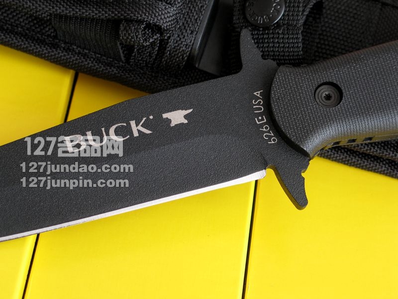 美国BUCK 巴克626BKS 野外求生战术刀  