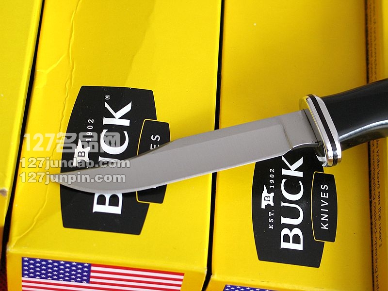 美国BUCK 巴克102BKS 森林人小直刀 军刀 世界名刀 