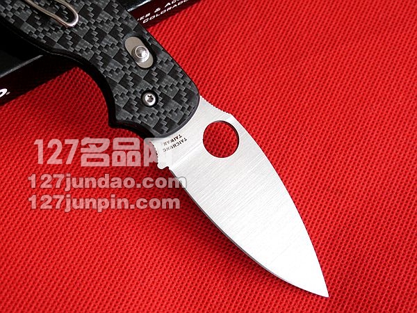 美国蜘蛛 SPYDERCO  C123CFBAP贤者三代战术折刀旋转锁 名刀 