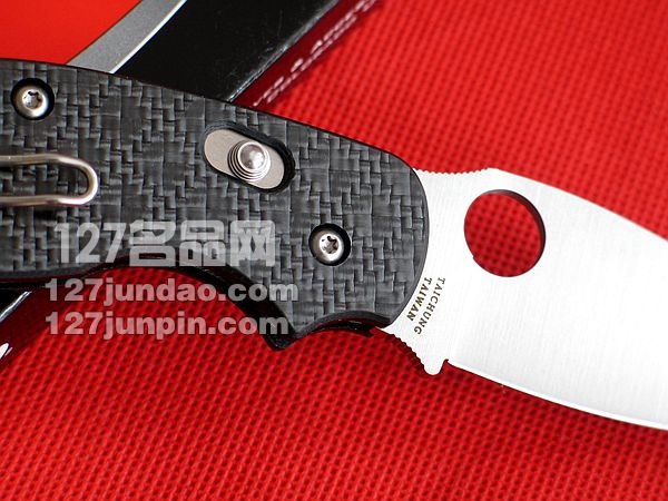 美国蜘蛛 SPYDERCO  C123CFBAP贤者三代战术折刀旋转锁 名刀 