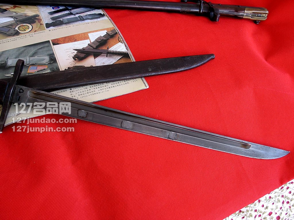 日本小仓30 二战军用刺刀 