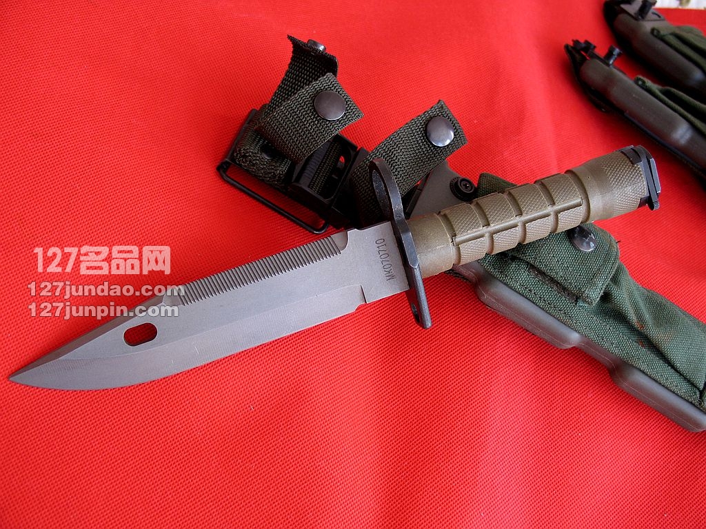 北方正品M9D80军用刺刀 军刀 127名刀网