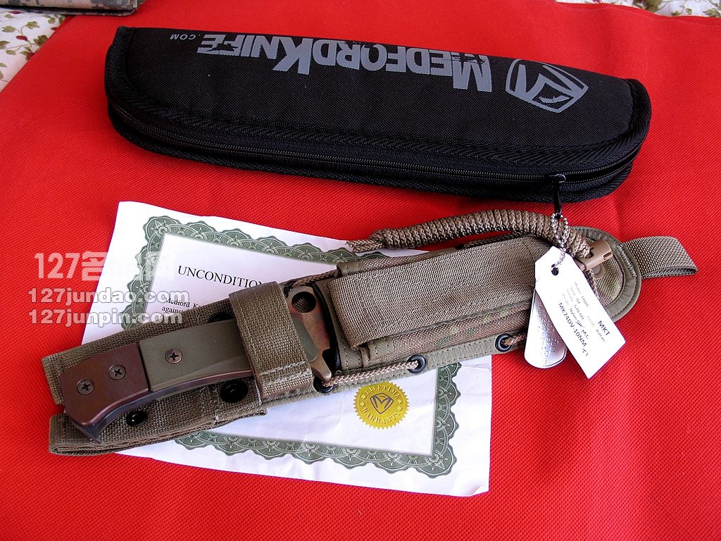 美国MKT MARAUDER USMC EOD-1海军陆战队专用刀 世界名刀