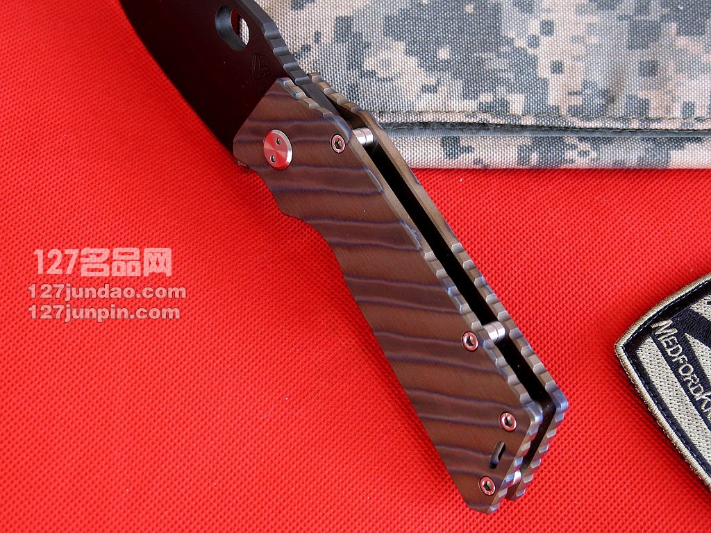 美国MKT  MARAUDER TFF-1 DADDY特战队专用战术折刀 世界名刀