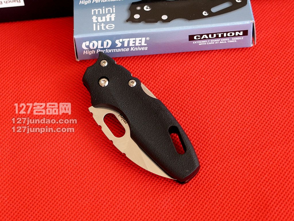 美国冷钢COLD STEEL 20MT 石灰岩迷你随身小折刀 平刃戸外刀