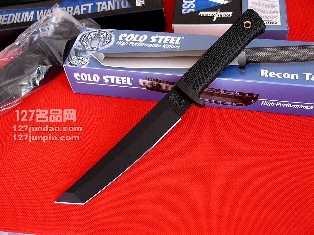 美国冷钢COLDSTEEL 13RTKJ1新侦察兵VG-1钢战术直刀 127名品