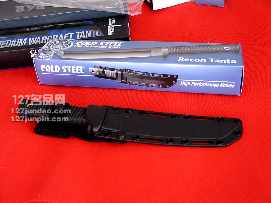 美国冷钢COLDSTEEL 13RTKJ1新侦察兵VG-1钢战术直刀 127名品