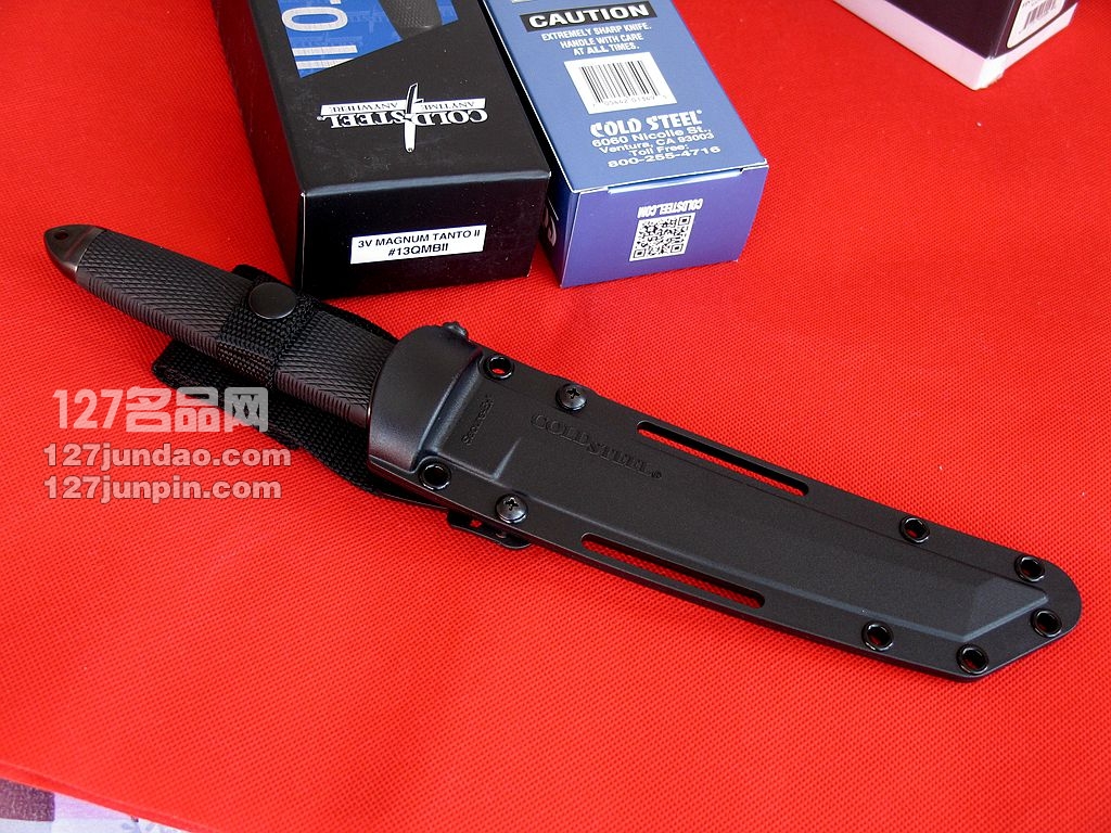 Cold Steel美国冷钢 13QMBII 二代3V武士 小武士 正品军刀 