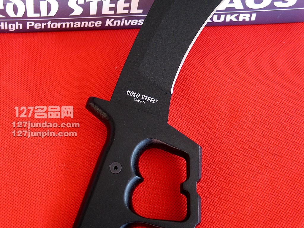 美国Cold Steel 冷钢80NTK 黑狗腿弯刀 SK5钢野战刀 世界名刀 