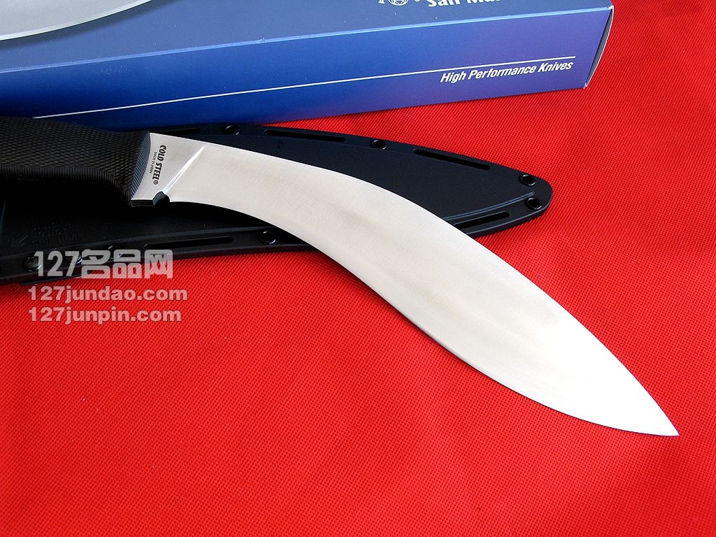 美国冷钢Cold Steel 35ATCJ三美钢狗腿 喀尔克弯刀 野战军刀 名刀