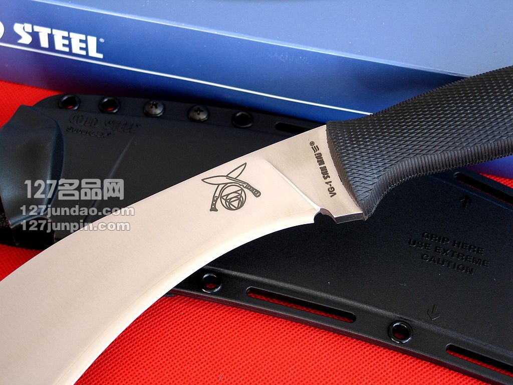 美国冷钢Cold Steel 35ATCJ三美钢狗腿 喀尔克弯刀 野战军刀 名刀