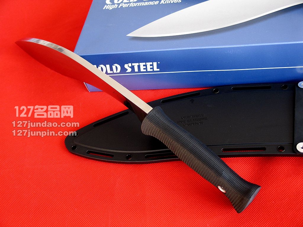 美国冷钢Cold Steel 35ATCJ三美钢狗腿 喀尔克弯刀 野战军刀 名刀