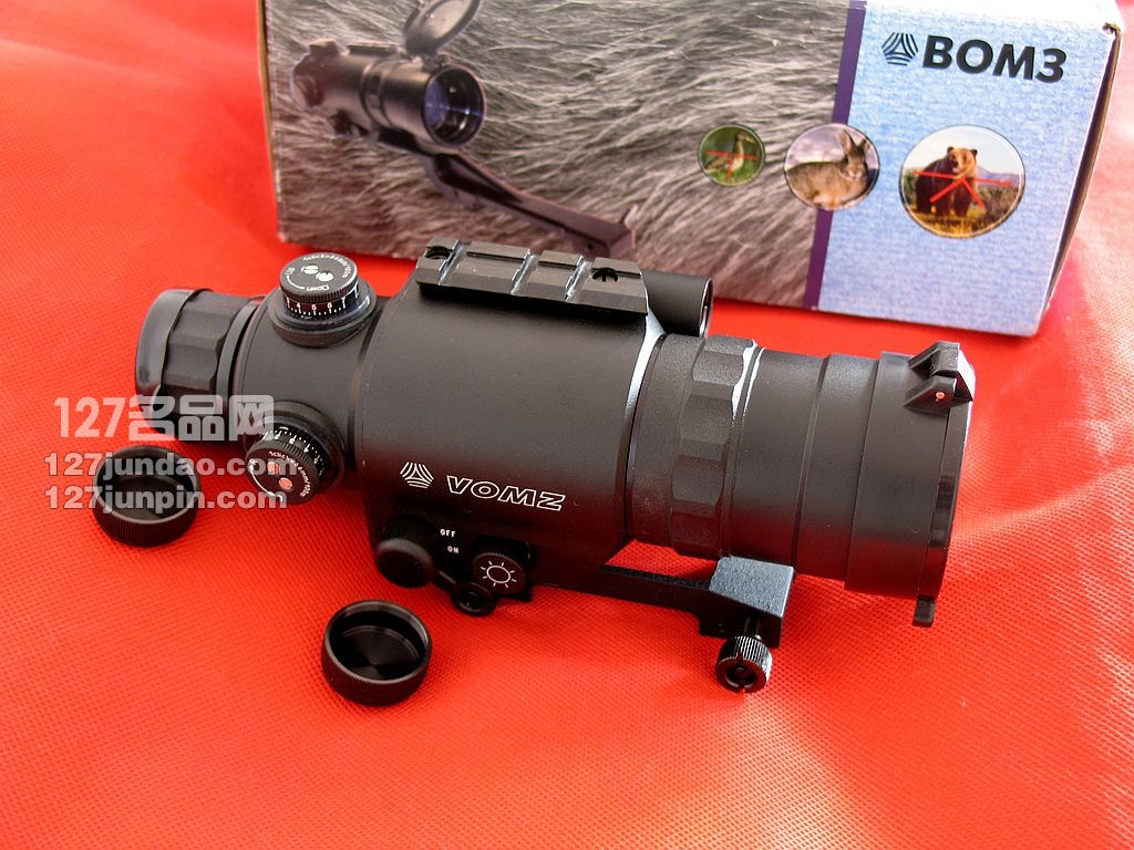 俄罗斯 猎狗BOM3 VOMZ 3X50军用夜视瞄准镜 密位分化夜瞄 