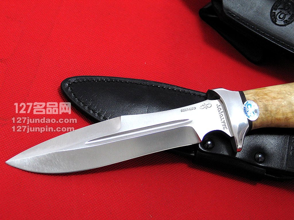 俄罗斯zlatoust经典手工猎刀 俄罗斯猎刀 手工刀 