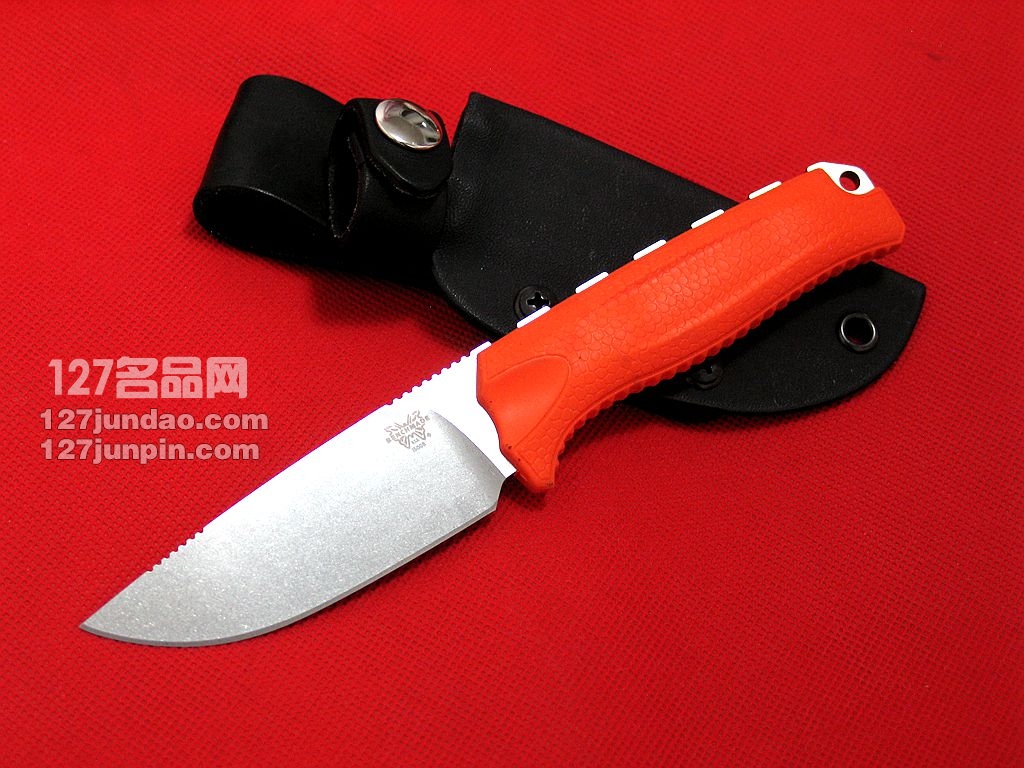 美国蝴蝶BENCHMADE 15008小型猎刀 世界名刀 军刀 