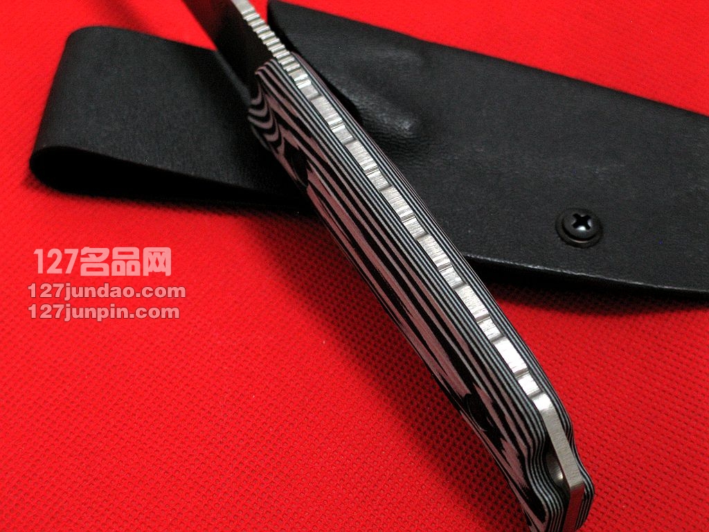 美国蝴蝶BENCHMADE15007-1 S30V钢缎面小型狩猎刀 世界名刀 