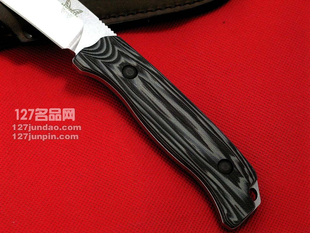 美国蝴蝶BENCHMADE15001-1集骨者系列野外直刀 猎刀 名刀 