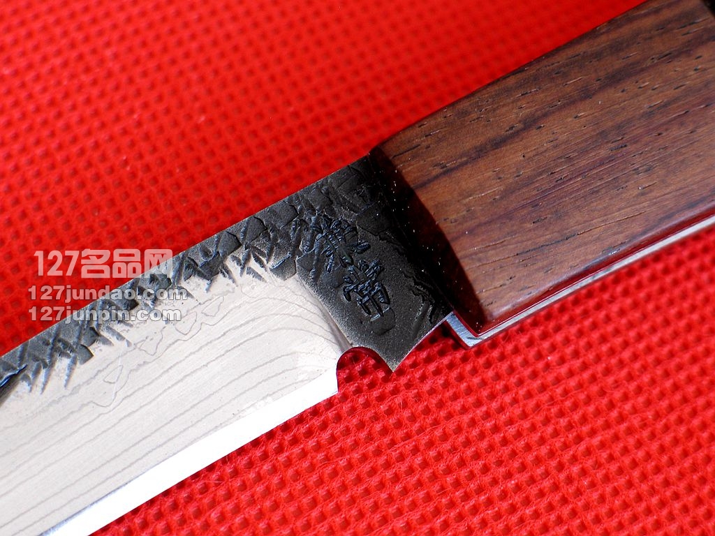 日本Kanetsune 关兼常KB503"義"21层叠锻白纸钢大马士革