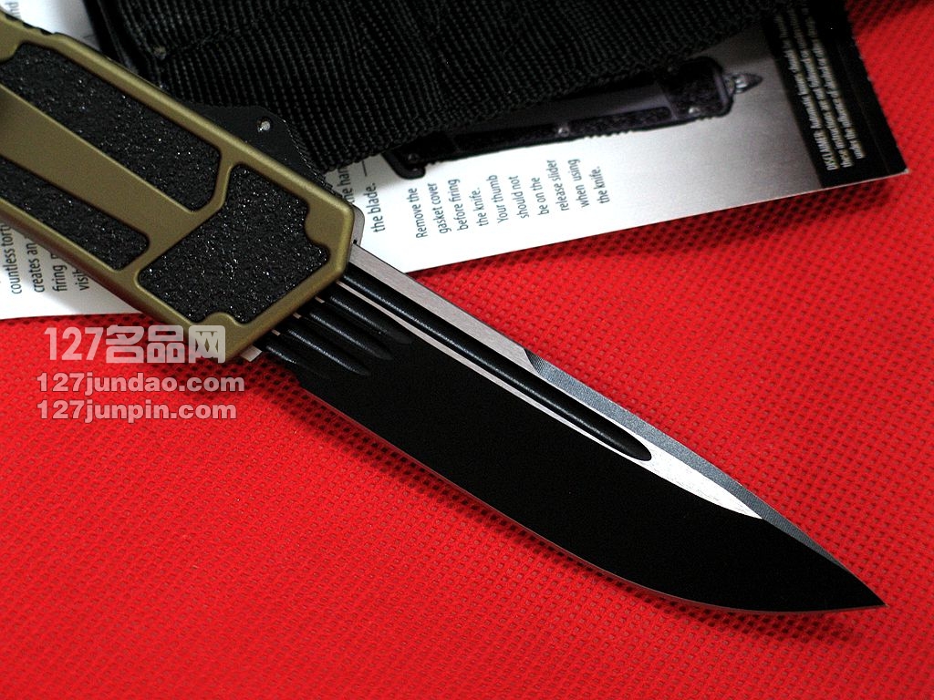 美国微技术MICROTECH 182-1TA OTF海军版甲虫 世界名刀 军刀