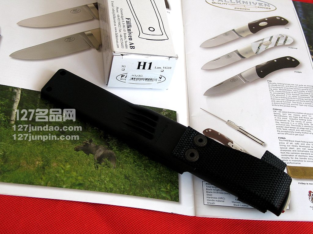 瑞典Fallkniven FK H1Z 3G皇家手工刀 福克尼文世界名刀