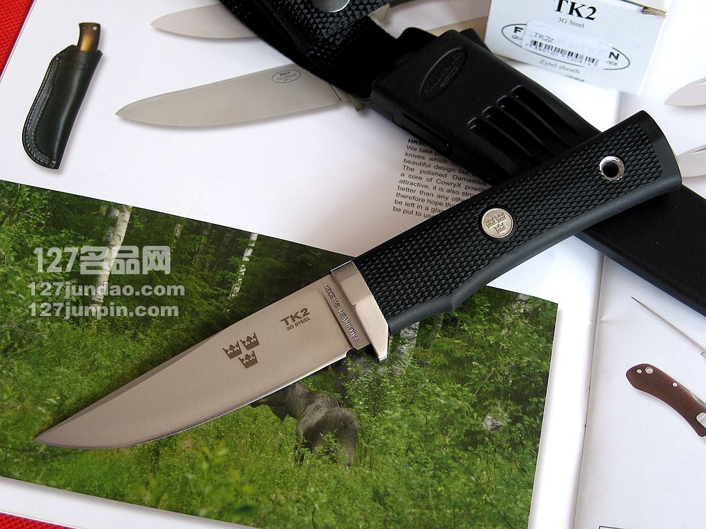 瑞典Fallkniven FK TK2Z 3G皇家手工刀 军刀福克尼文