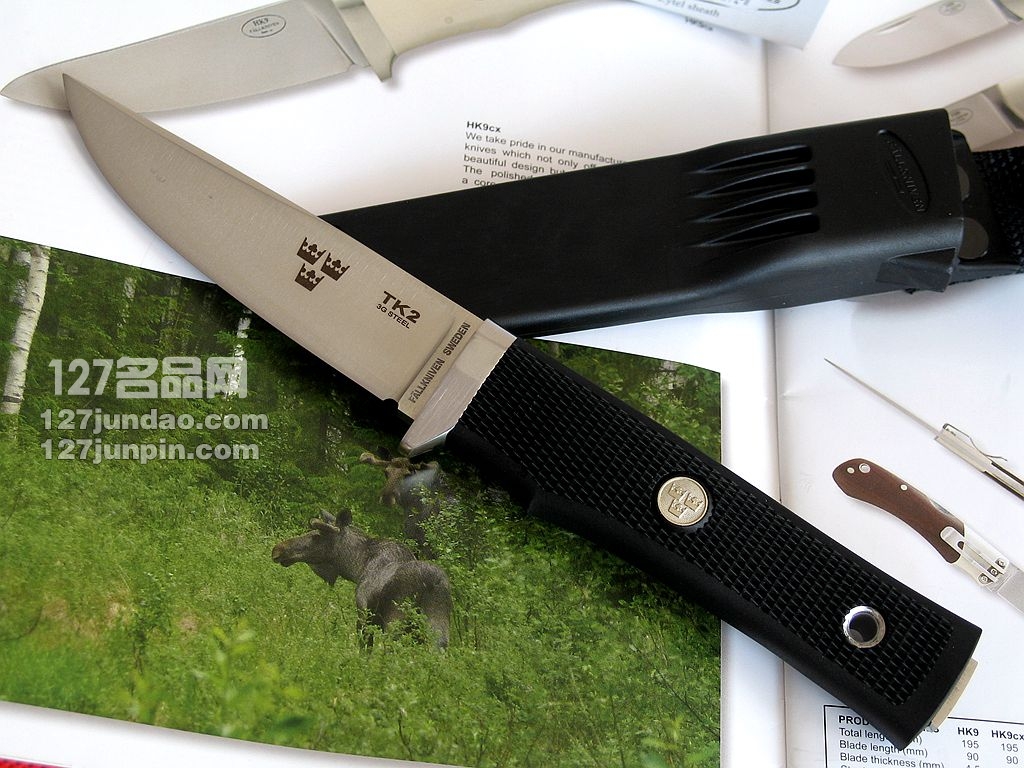 瑞典Fallkniven FK TK2Z 3G皇家手工刀 军刀福克尼文