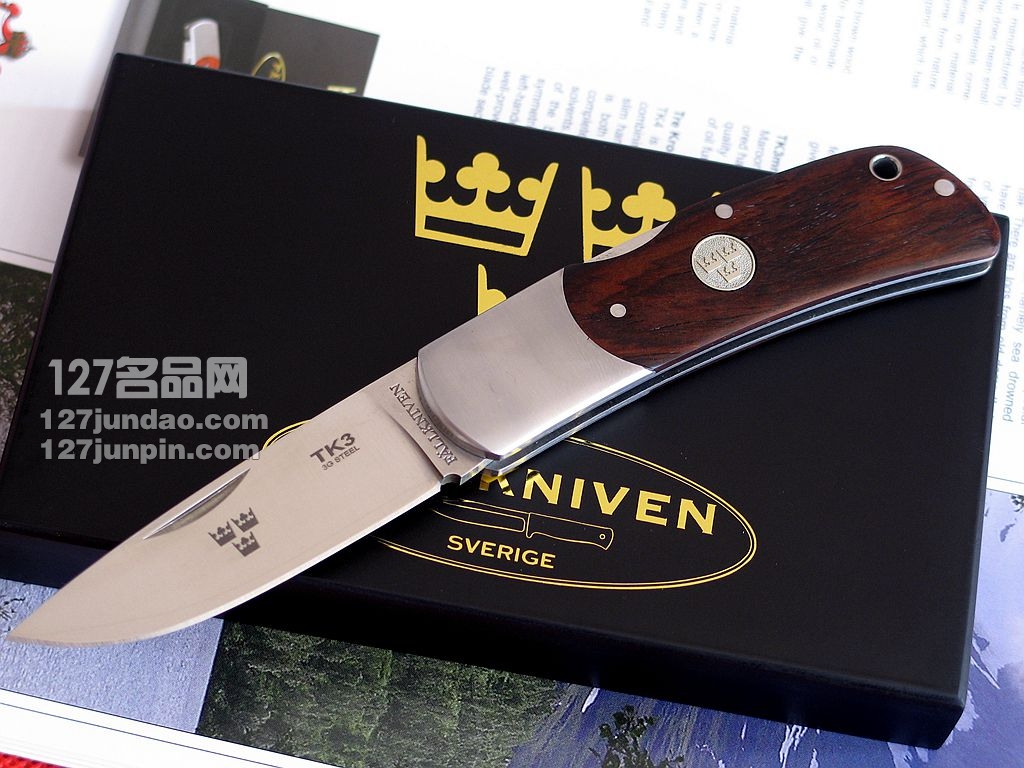 瑞典FK Fallkniven TK3C皇家绅士手工刀 福克尼文名刀 127名品网