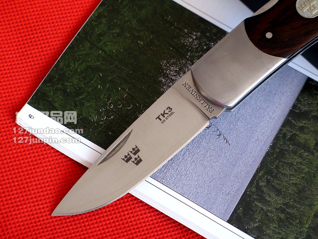 瑞典FK Fallkniven TK3C皇家绅士手工刀 福克尼文名刀 127名品网