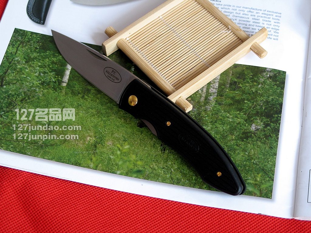 瑞典FK Fallkniven PCAU黑色轻量版超级折刀 福克尼文名刀 127名品