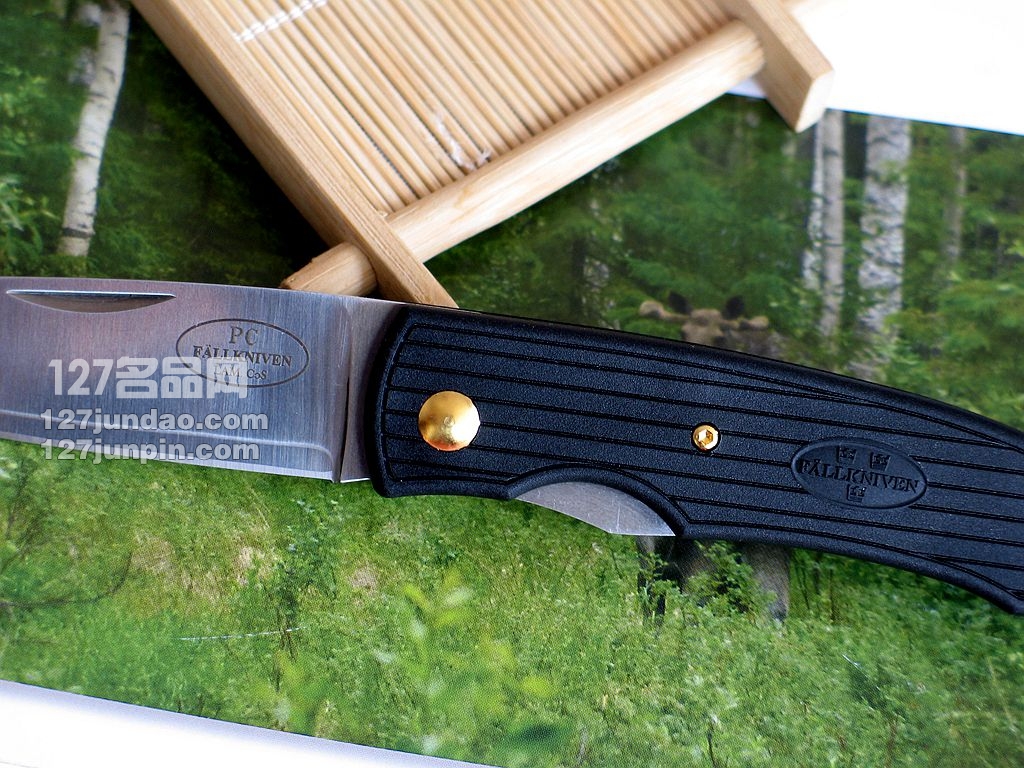 瑞典FK Fallkniven PCAU黑色轻量版超级折刀 福克尼文名刀 127名品