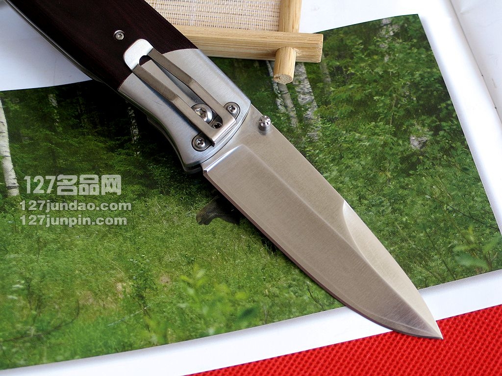 瑞典Fallkniven FK PXL3G栗色米卡塔柄皇家折刀 福克尼文名刀