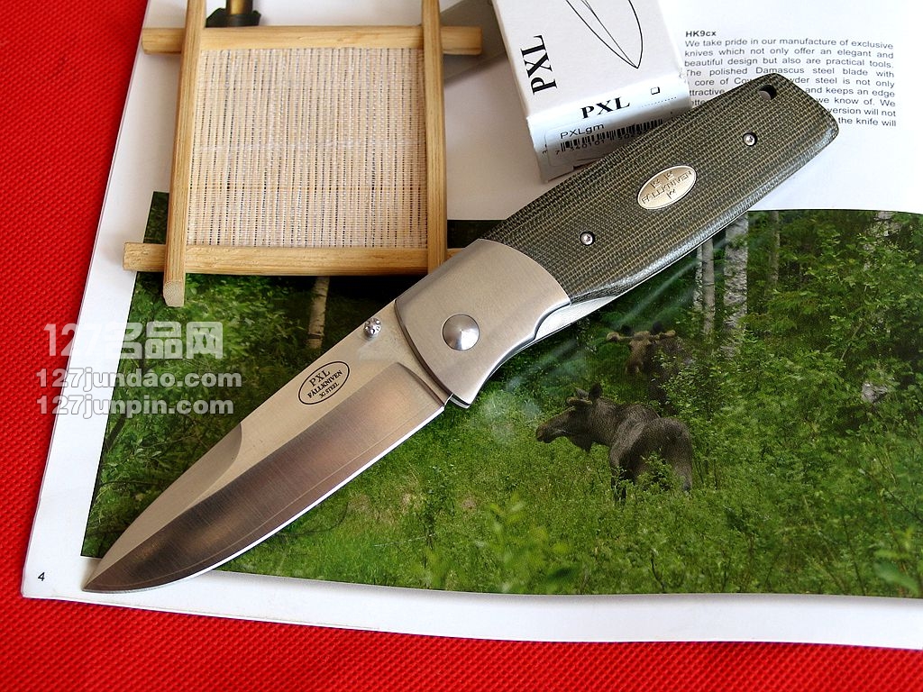 瑞典Fallkniven FK PXLAM 3G米卡塔柄皇家折刀 福克尼文名刀