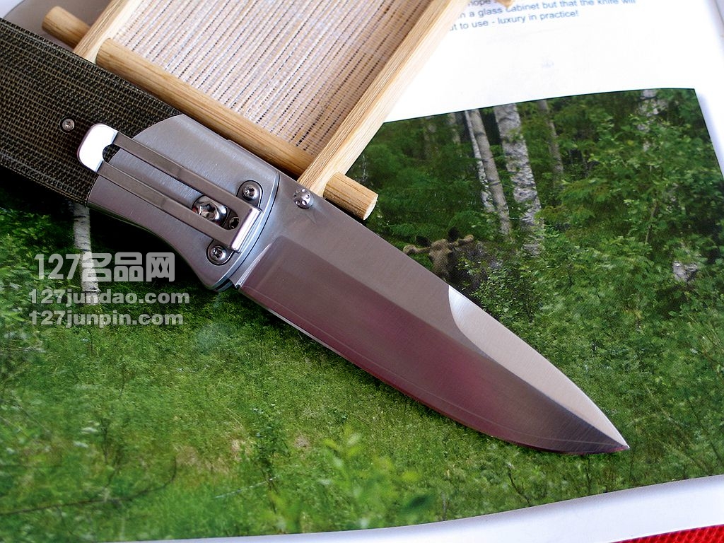 瑞典Fallkniven FK PXLAM 3G米卡塔柄皇家折刀 福克尼文名刀