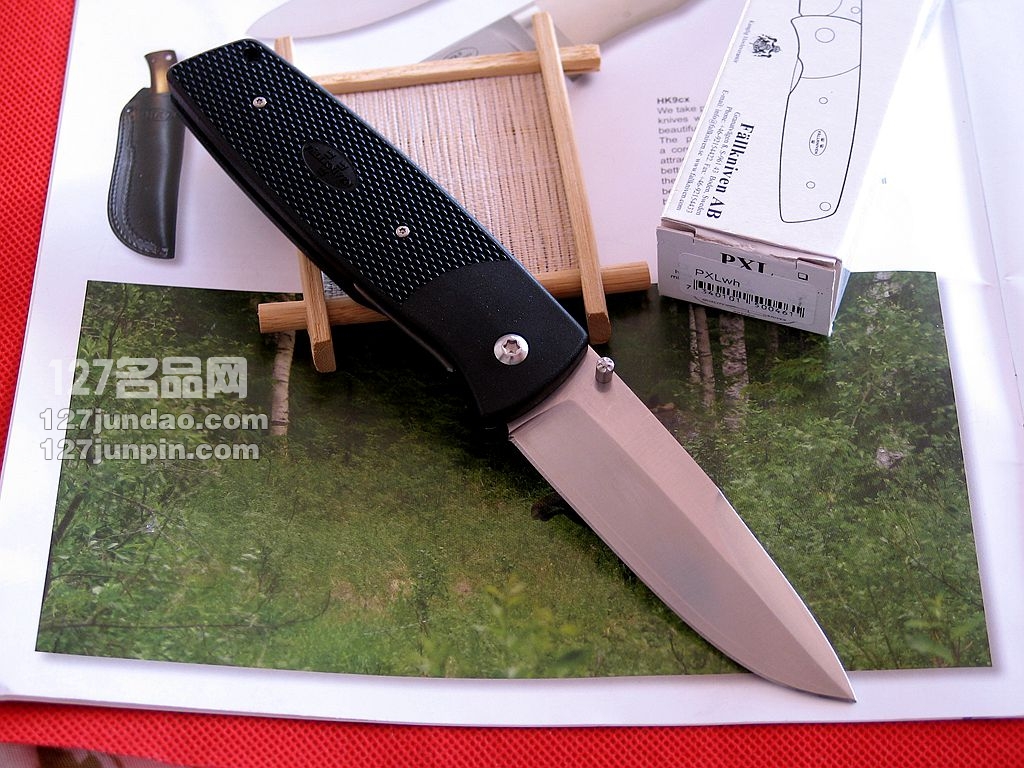 瑞典Fallkniven FK PXLWH战术折刀 世界名刀福克尼文127名品网