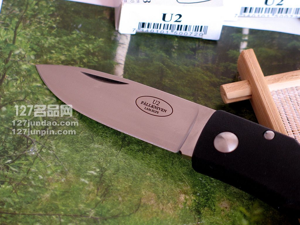 瑞典FK Fallkniven U2随身刀 福克尼文名刀 127名品网