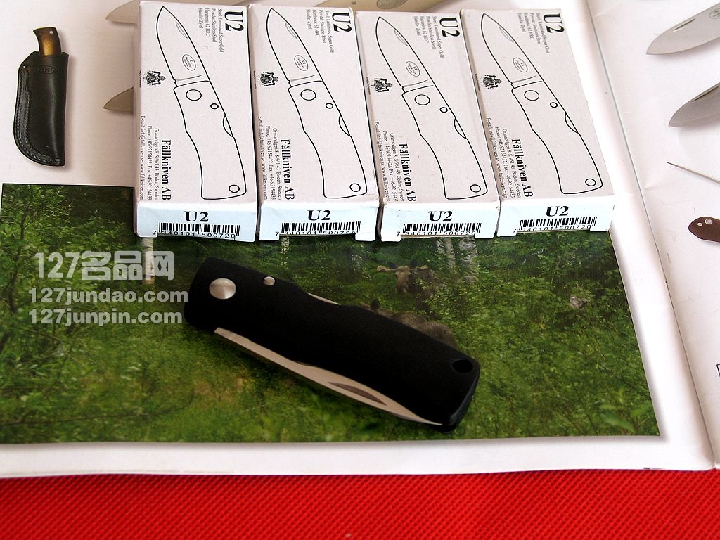 瑞典FK Fallkniven U2随身刀 福克尼文名刀 127名品网