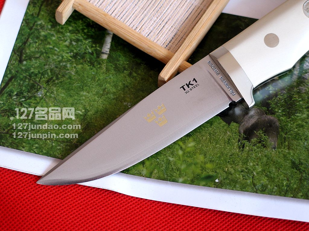 瑞典FK Fallkniven TK1iML象牙白3G皇家手工刀