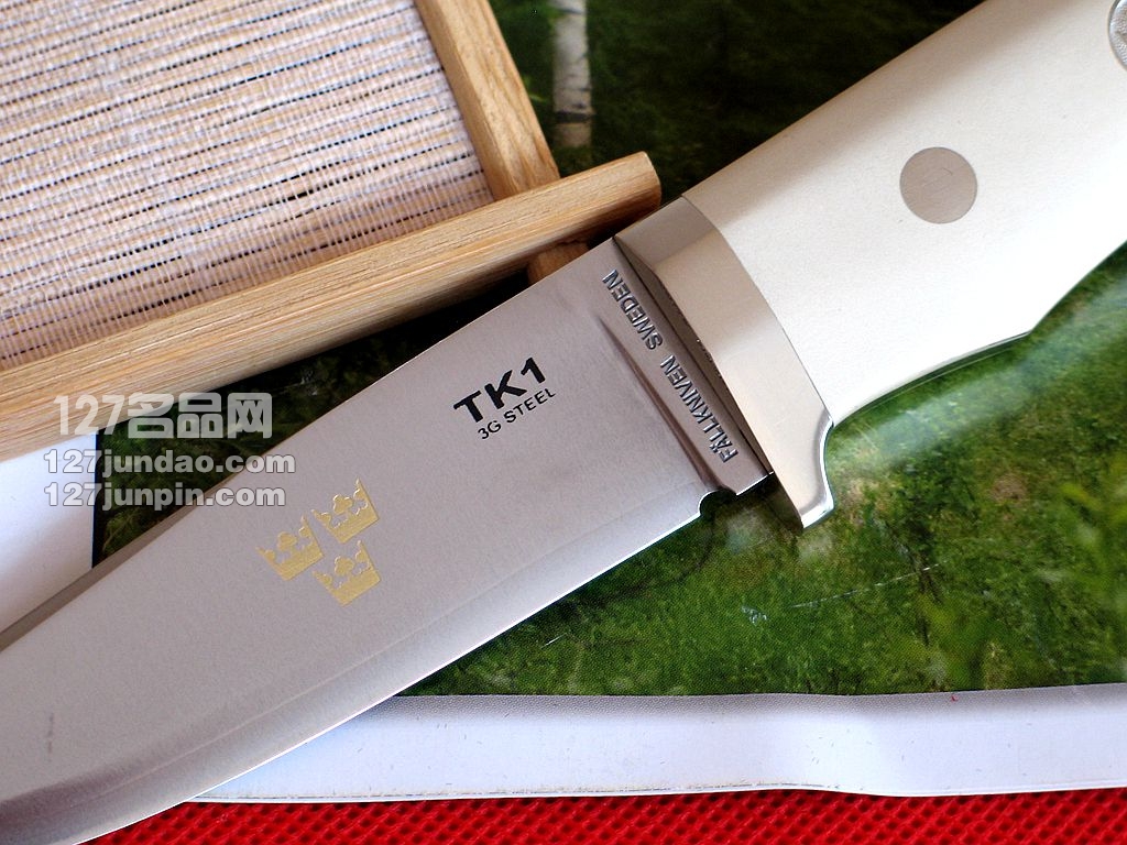 瑞典FK Fallkniven TK1iML象牙白3G皇家手工刀