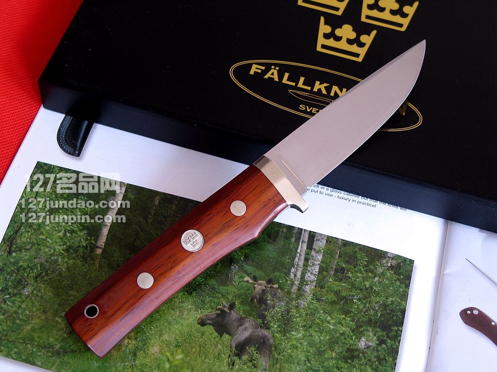 瑞典FK Fallkniven TK1L 3G经典檀木柄皇家手工 名刀 